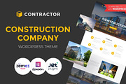 Contractor - Construction Company, a WordPress Template by Zemez (Thumbnail 1 of 5)