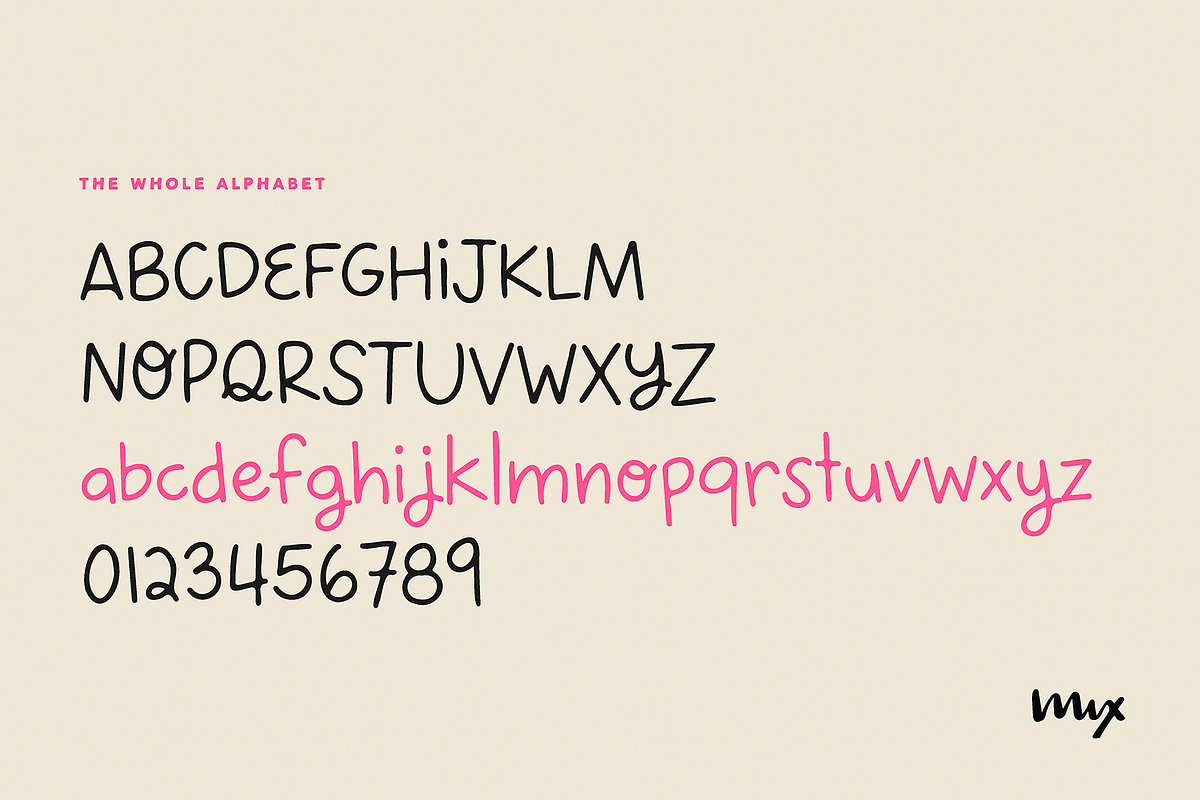 Happy Friday - Font & Dingbat Duo, a Handwritten Font by Mix Fonts (Photo 8 of 13)