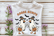 Funny Halloween Goosebumps PNG, an Illustration by CraftArtStudio (Thumbnail 3 of 4)