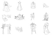 Fall Wedding Doodles, an Illustration by Britt Christensen Designs (Thumbnail 6 of 6)
