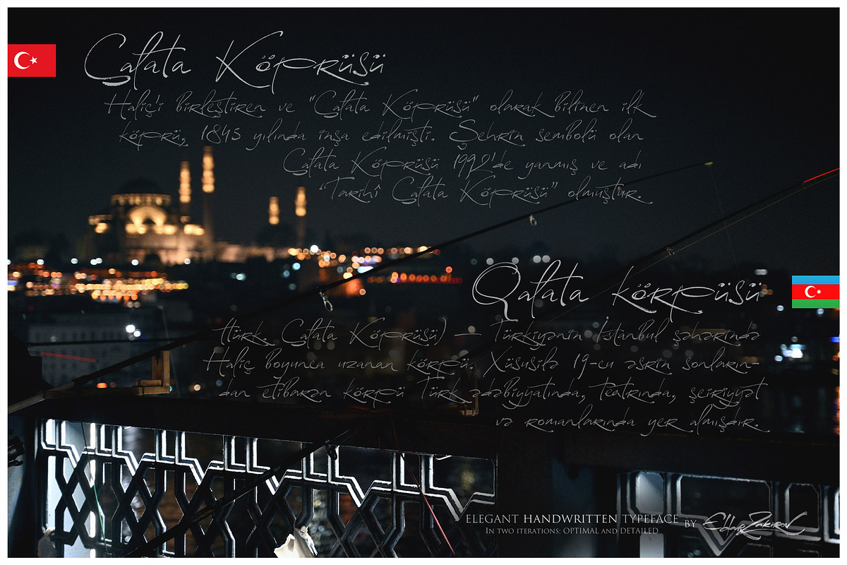 Reissfeder: Handwritten Typeface, a Handwritten Font by Eldar Zakirov's (Photo 16 of 29)