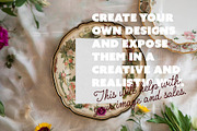 Wedding Menu Mockup Rustic Floral, a Product Mockup by McLittle Stock (Thumbnail 4 of 4)