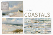 Serene Coastals, a Decorative Illustration by rileyBgraphics (Thumbnail 1 of 6)