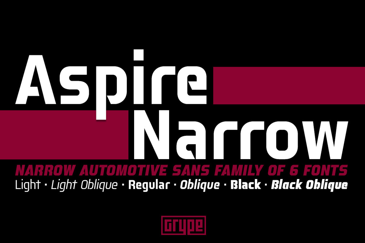 Aspire Narrow Family