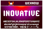 Across to any verse font, a Font by weknow (Thumbnail 4 of 5)