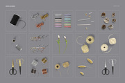 Wrapping Paper Wine Bottle Mockup, a Pens & Pencil Mockup by creatsy5 (Thumbnail 4 of 27)