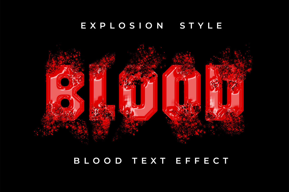 Dynamic Explosion Blood EditableText, a Layer Style Add-On by ContestDesign (Photo 2 of 3)