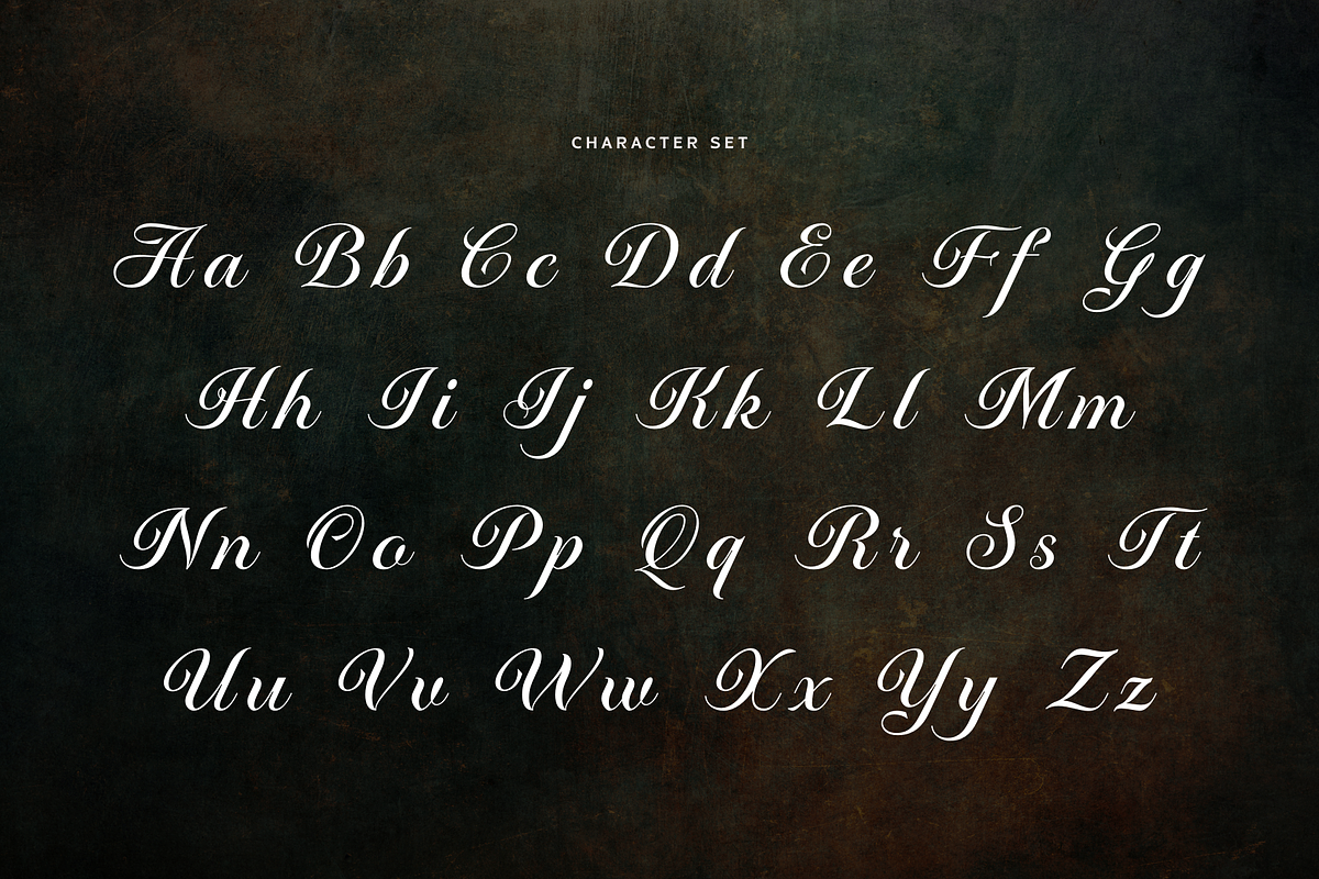 Runethia - Calligraphy Font, a Script Font by Sronstudio (Photo 15 of 16)