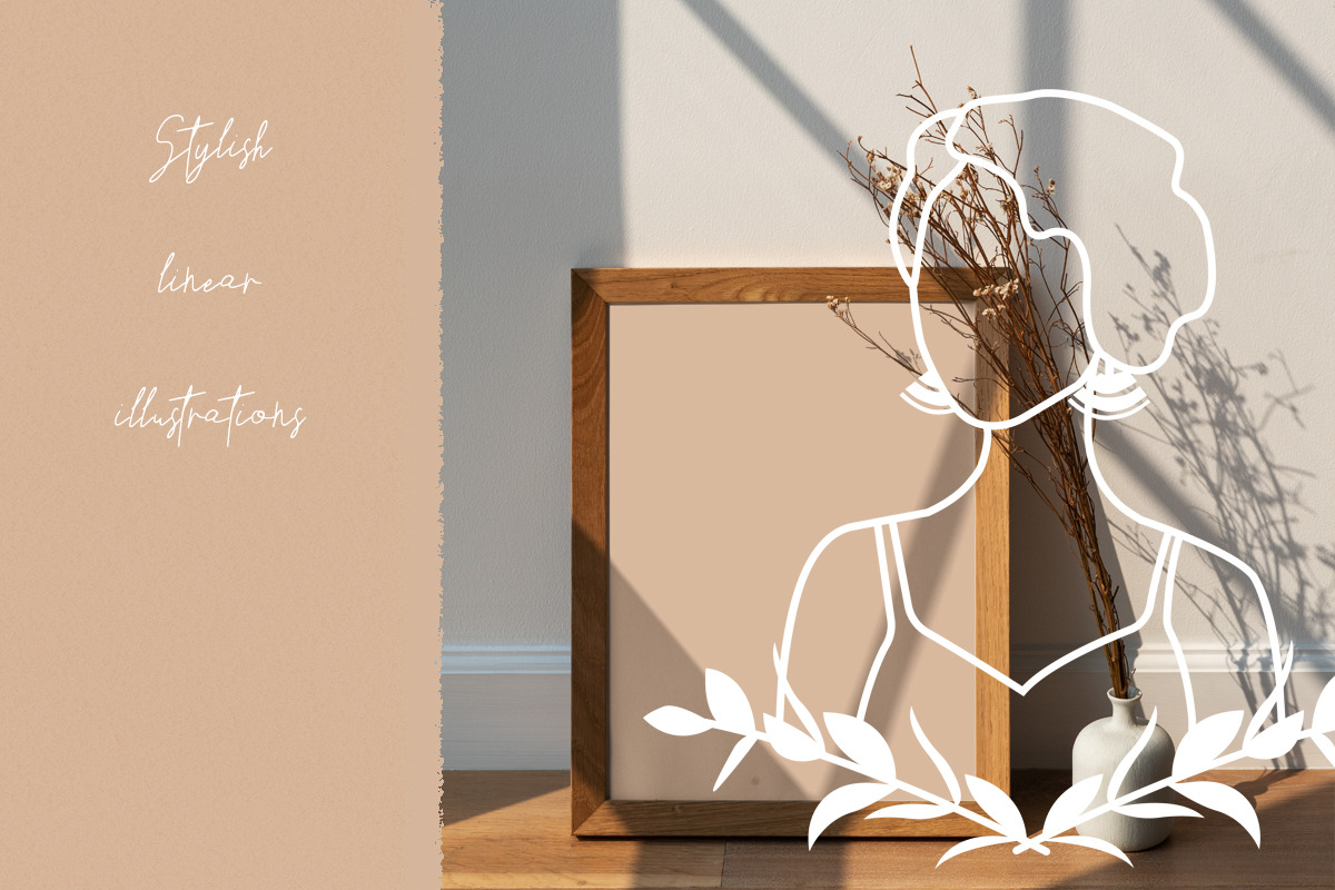 Portraits of women and shapes, a Person Illustration by by Margo (Photo 3 of 11)