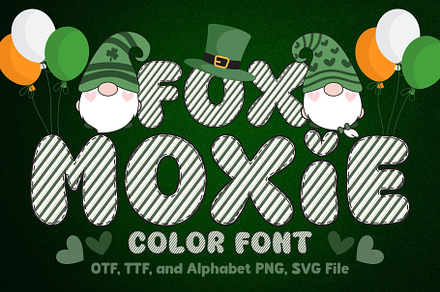 Fox Moxie Color Font, a Symbol Font by Fox7 By Rattana