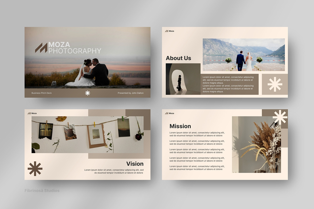 Pitch Deck - Moza Power Point, a Presentation Template by FIBRINOSÄ (Photo 2 of 7)
