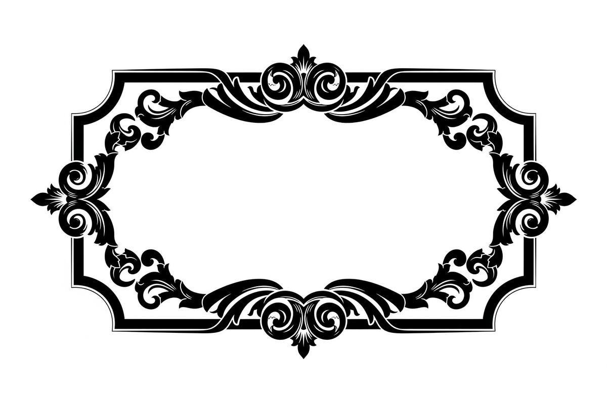 Vintage Ornamental Frame Border Bund, an Illustration by jahid234 (Photo 20 of 31)