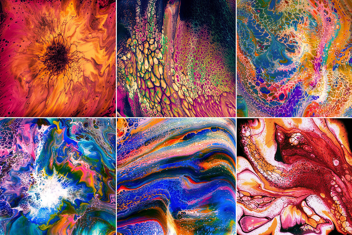 Fuse: Abstract Paint Textures, a Texture Graphic by Chroma Supply (Photo 14 of 15)