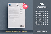 Infographic Resume/Cv Template Vol.1, a Resume Template by TheResumeCreator (Thumbnail 7 of 9)