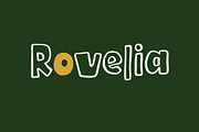Rovelia Display, a Handwritten Font by Fargun Studio (Thumbnail 1 of 15)