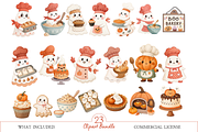 Halloween Kitchen Clipart, a Decorative Illustration by MockupWizard (Thumbnail 2 of 4)