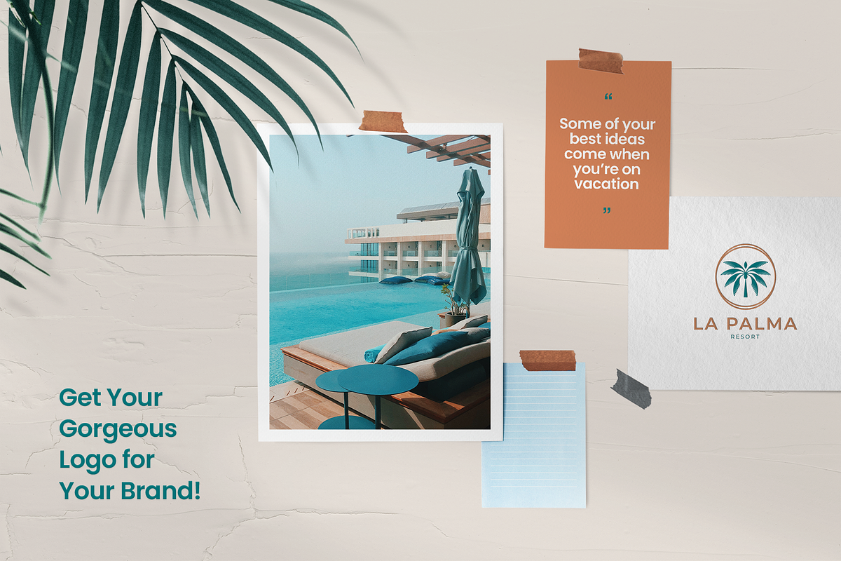 Palm Tree Logo Templates, a Branding & Logo Template by Rukuru Studio (Photo 3 of 5)