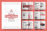 Minimal Case Study Booklet, a Brochure Template by ContestDesign (Thumbnail 1 of 3)