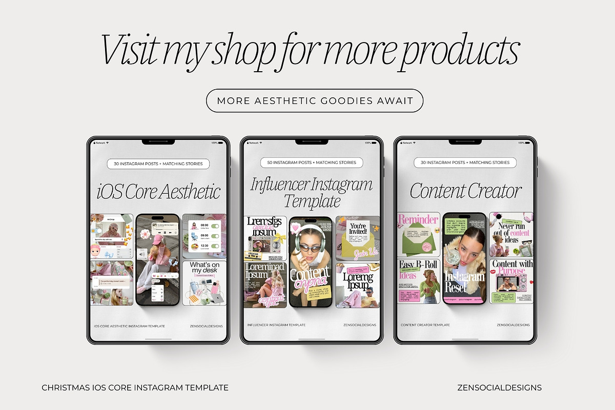 Christmas iOS Core Template, a Social Media Template by ZenSocialDesigns (Photo 9 of 9)