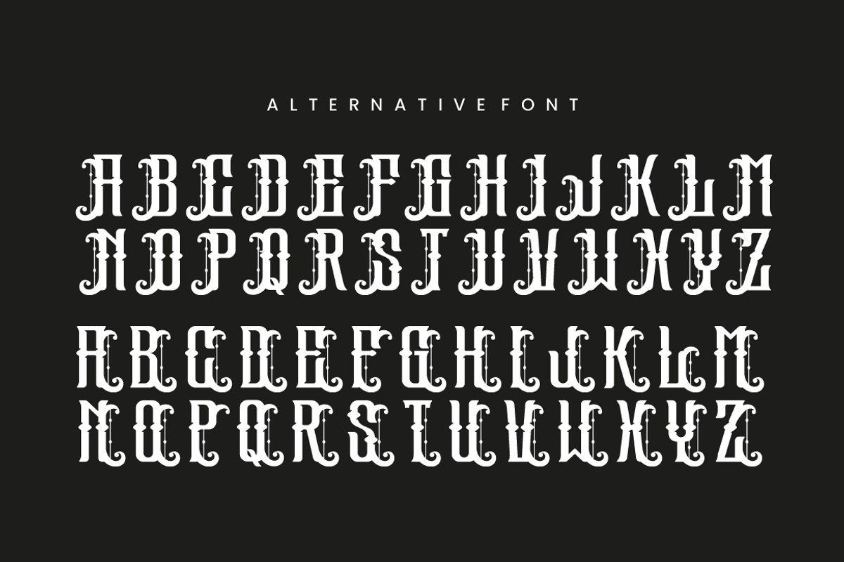 Demons Gothic, a Blackletter Font by QR Design Studio (Photo 6 of 7)