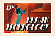 Arturico - Vintage Display, a Font by Letterhend Studio (Thumbnail 9 of 9)