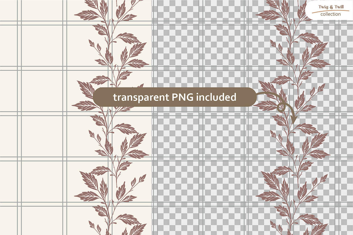 Twig & Twill-Mellow Autumn, a Pattern Graphic by InaCorart (Photo 13 of 13)