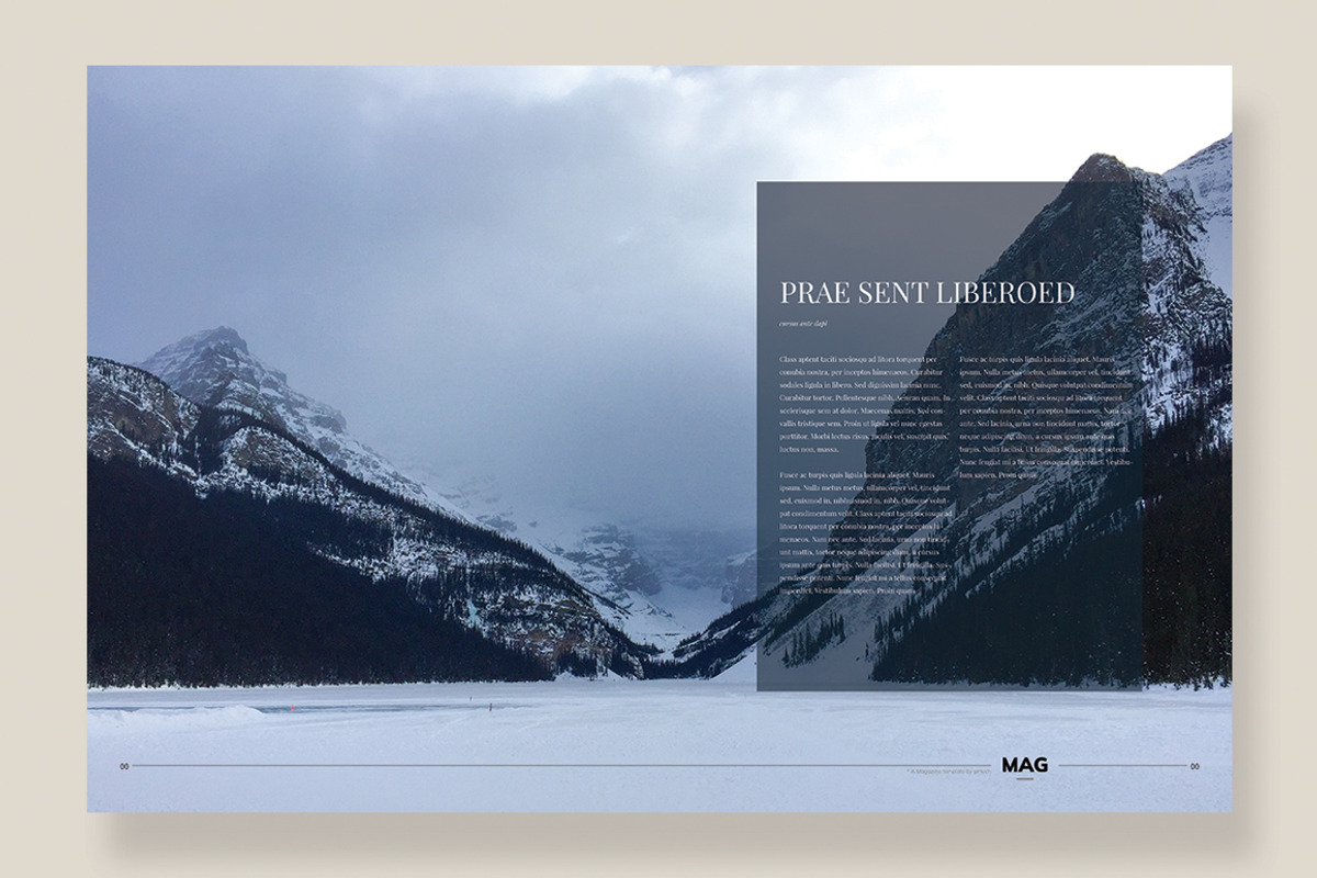 Magazine Template 08, a Magazine Template by pmvch (Photo 7 of 12)