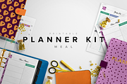 Meal Planner Kit - A5, A4 & Letter, a Stationery Template by Nerdy Girl Creative (Thumbnail 1 of 3)
