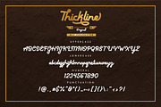 Thickline - Classic Bold Font, a Handwritten Font by PutraCetol Studio (Thumbnail 15 of 16)