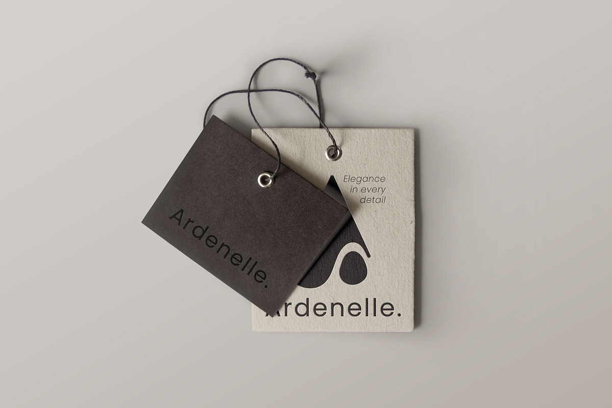 'A' Letter Logo Kit, 10 logos editable preview 5