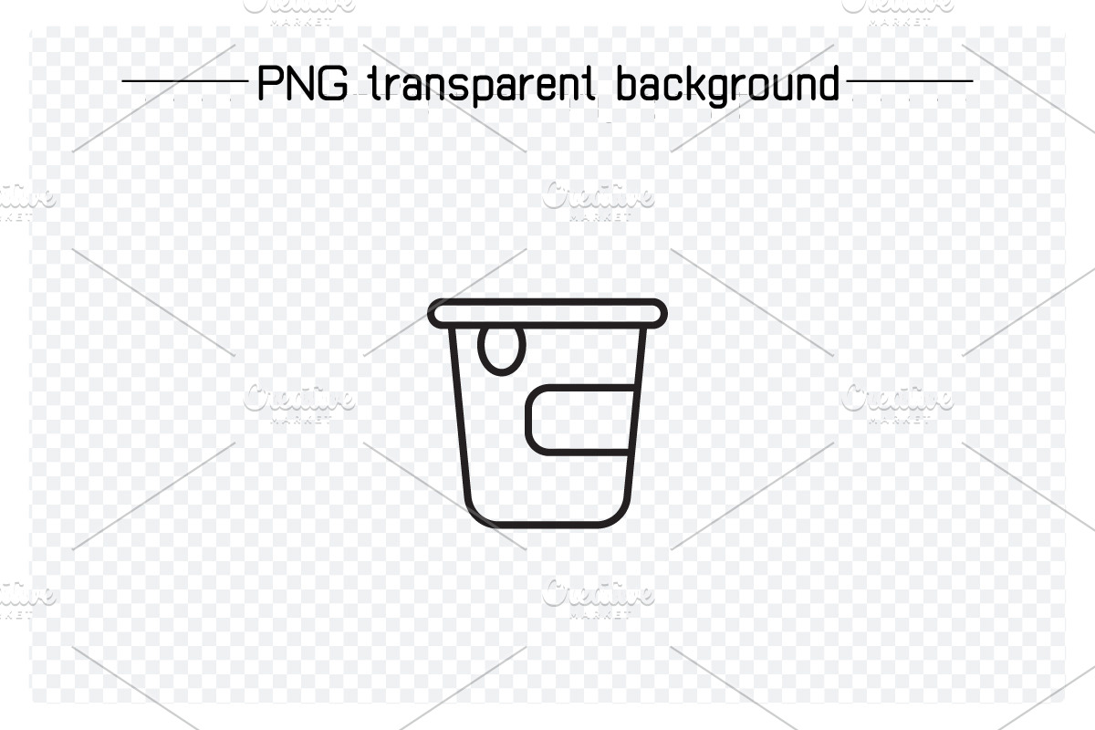 Food Icons Line Illustrations, an Outline Icon by Designfour (Photo 4 of 7)