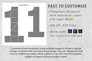 5x7 Number Photo Card Templates, a Card Template by Loveurstyle Designs (Thumbnail 4 of 5)