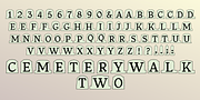 CemeteryWalk, a Symbol Font by Ingrimayne Type (Thumbnail 5 of 10)