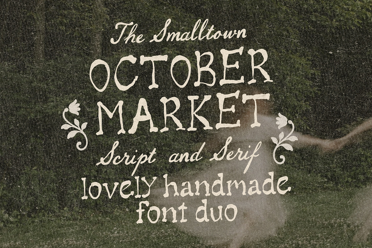 Rustic Handwritten Autumn Font Duo, a Handwritten Font by Laras Wonderland (Photo 7 of 10)