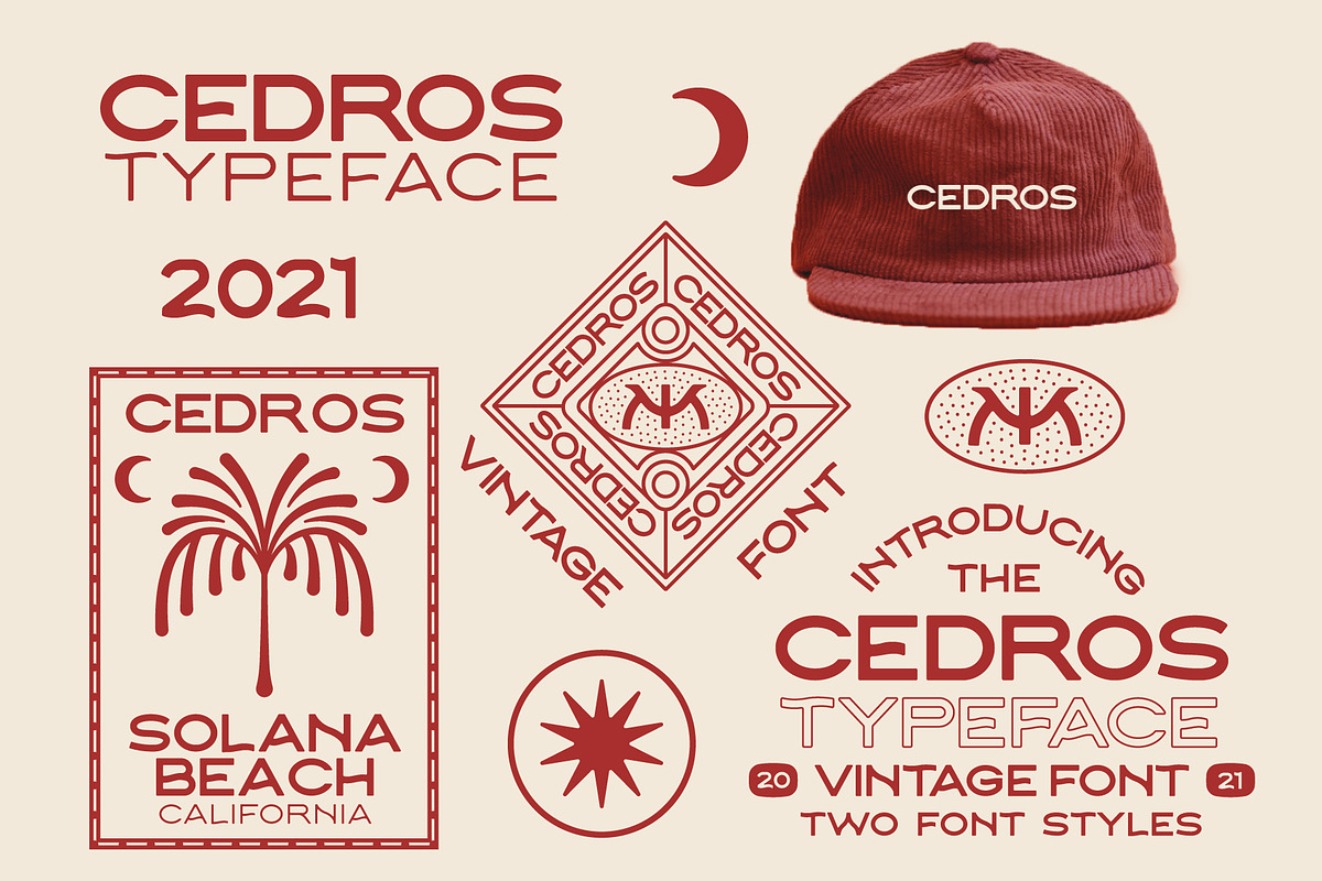 Cedros Typeface, a Sans Serif Font by NienowBrand (Photo 4 of 5)