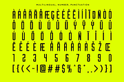 Nilmero - Modern Condensed Font, a Sans Serif Font by Font Liner (Thumbnail 13 of 13)