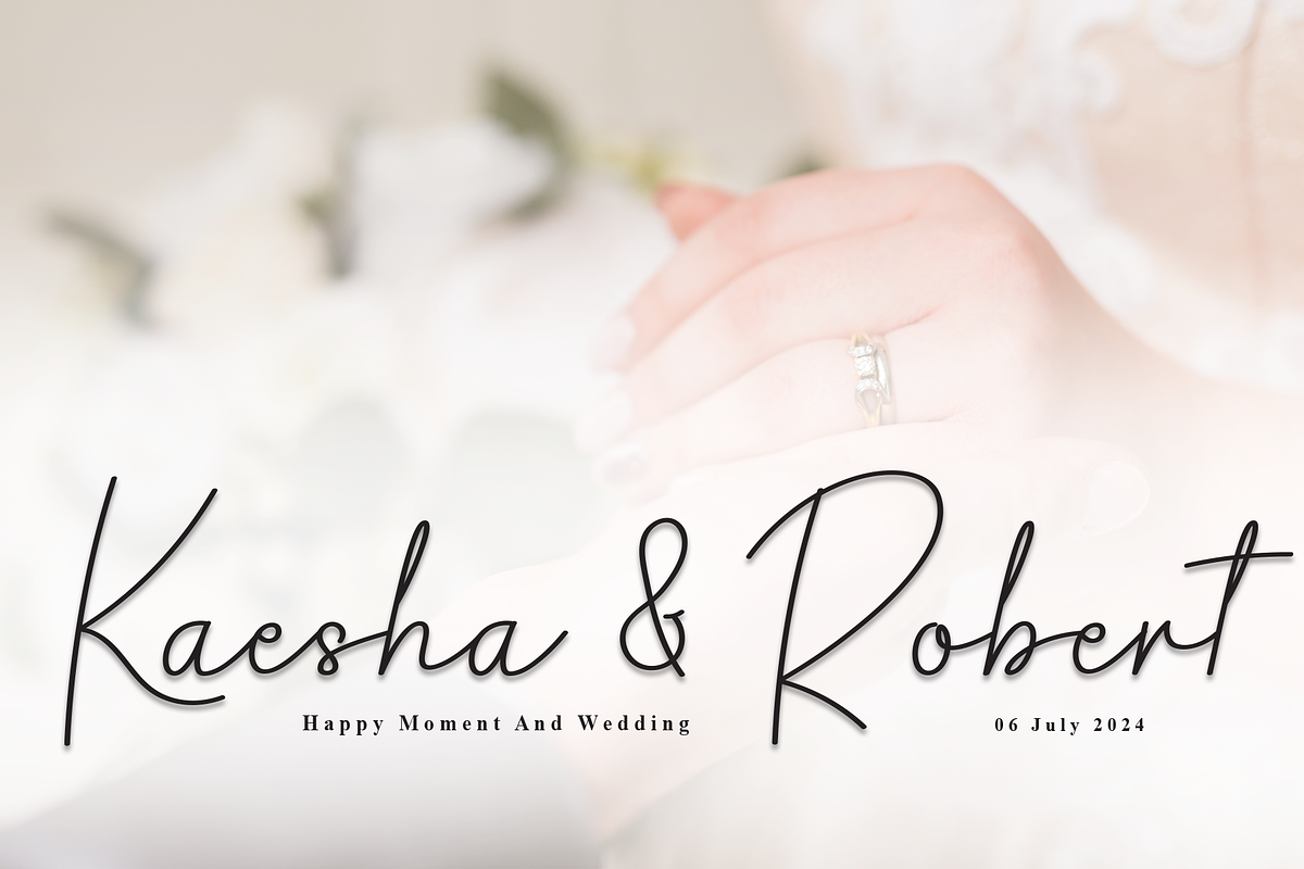 Angelica Signature | Script Font, a Handwritten Font by Scratchones (Photo 2 of 8)