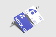Realistic Business Card Mockup, an Advertising Mockup by Graphic Deal (Thumbnail 3 of 6)