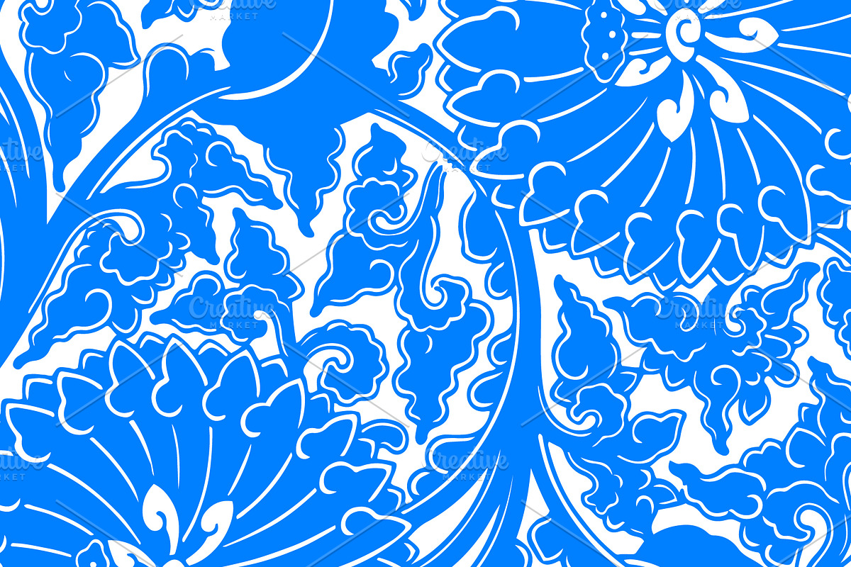 1,440 Floral Patterns in 60 Colors, a Pattern Graphic by Paper Element (Photo 6 of 26)