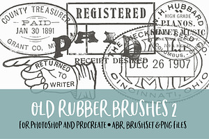 Old Rubber Brushes 2 for PS/PRO
