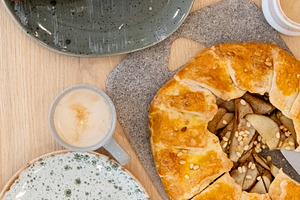 Pastry assortment sweet dessert home breakfast pie, a Food & Drink Photo by Photo Drive Studio