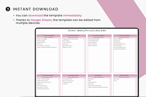 Wedding Planner Editable Toolkit