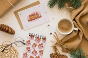 Merry Groovy Christmas Collection, a Seasonal Illustration by Alla's Creations (Thumbnail 6 of 13)