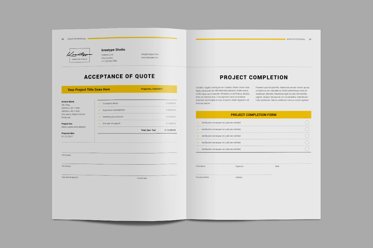 Kreatype Proposal, a Brochure Template by Kreatype Studio (Photo 18 of 19)