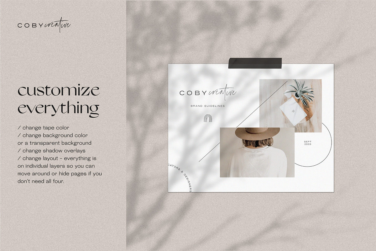ebook, flyer, and mood board mockup, a Books & Magazine Mockup by 89 Golden Blvd (Photo 3 of 4)
