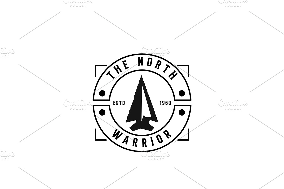 Rustic Spiers Hunt Logo Design, a Branding & Logo Template by AlvinStd