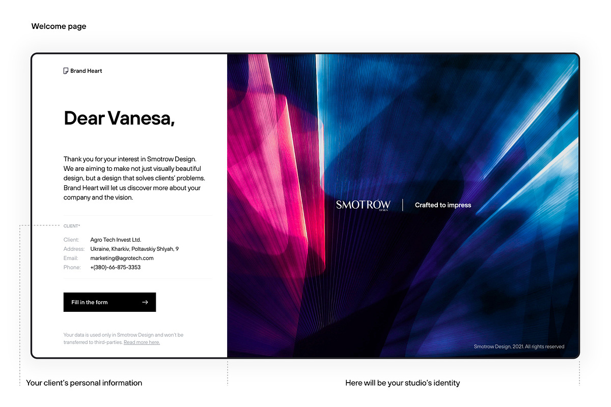 Exclusive Online Brief for Clients, a WordPress Template by Smotrow Related (Photo 2 of 7)