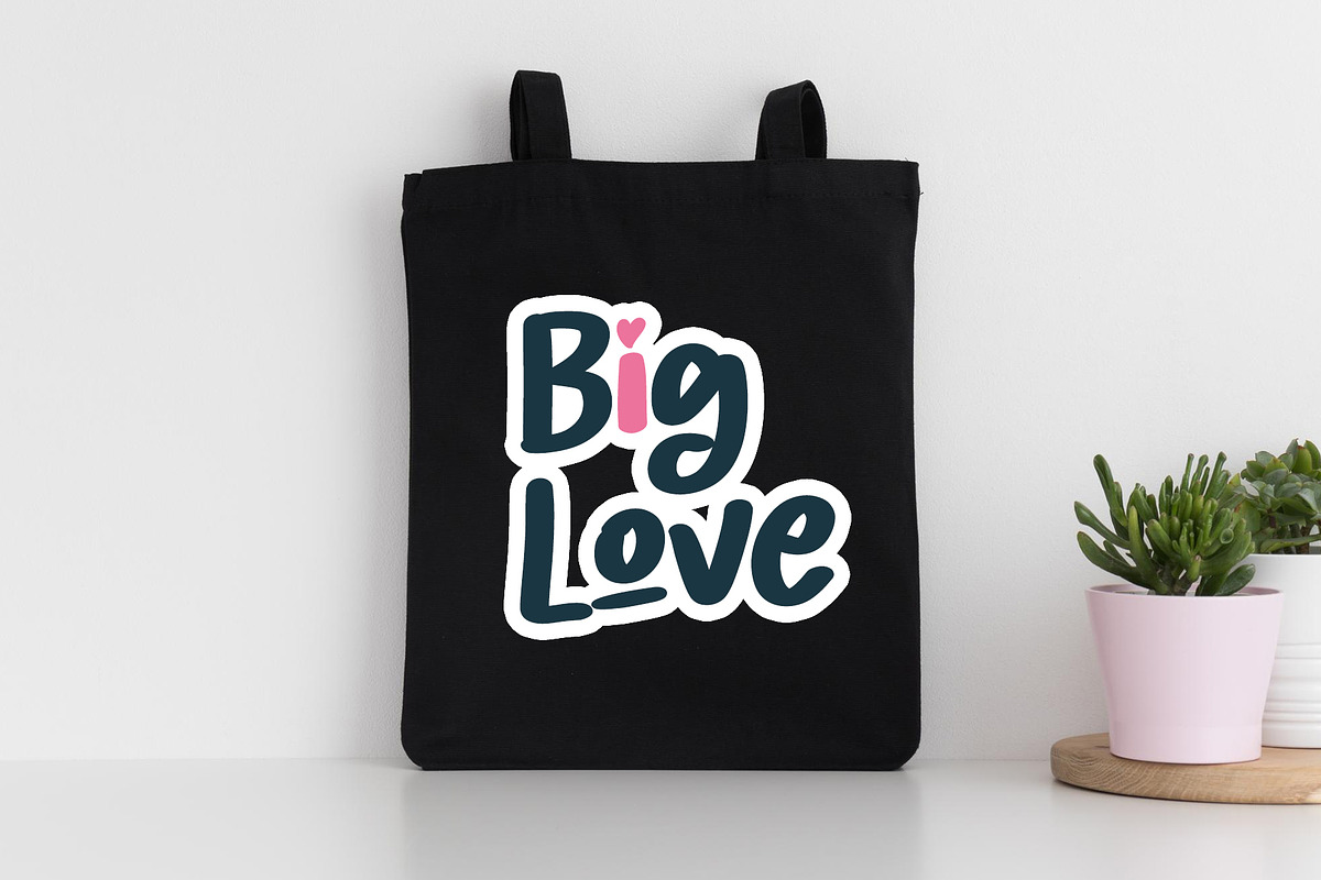 Biglove Christmas, a Script Font by Letterafa Studio (Photo 4 of 6)