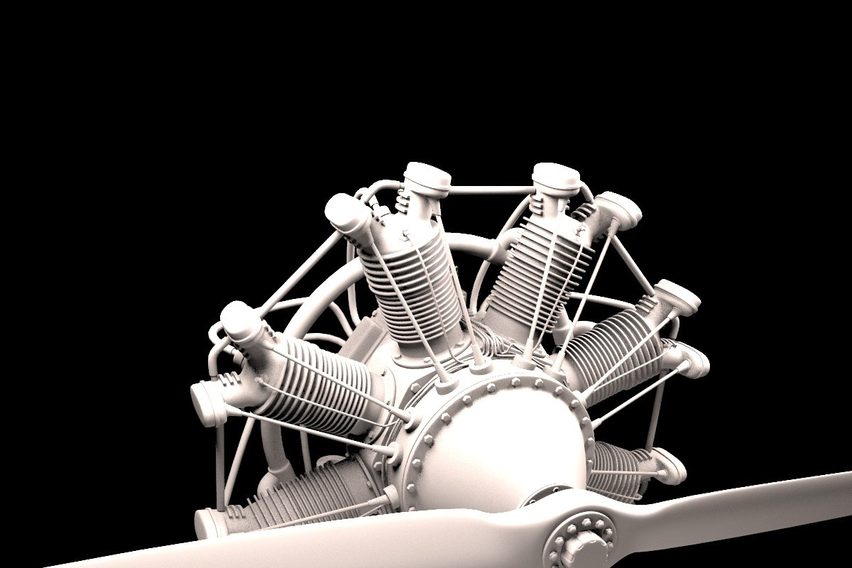 Animated Radial Engine, a Cars & Vehicle 3D Model by konstantin.ermolaev (Photo 11 of 16)