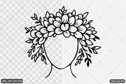 Floral Design SVG PNG Bundle, an Illustration by Actual Pixel (Thumbnail 10 of 22)